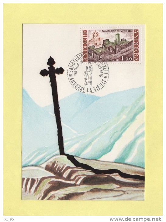 Andorre - Nouveau Sanctuaire - N°257 - Cartes-Maximum (CM)