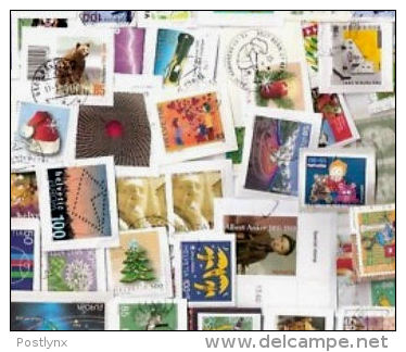 Switzerland KILOWARE MissionBag 2.5 KG (5LB-8oz) Modern Stamps Mixture    [vrac Kilowaar Kilovara] - Lots & Kiloware (mixtures) - Min. 1000 Stamps