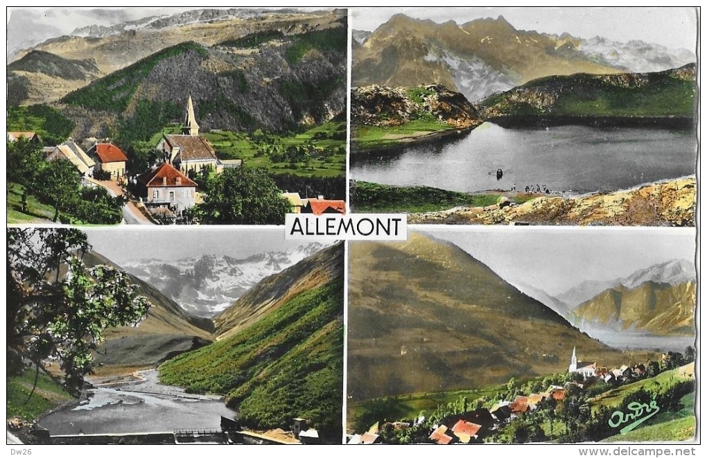 Allemont (Isère) - Multivues - Vue Générale - Carte André, Non Circulée - Allemont