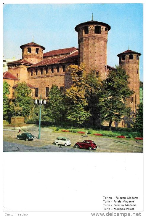 [DC5483] CARTOLINA - TORINO - PALAZZO MADAMA - Non Viaggiata - Old Postcard - Palazzo Madama