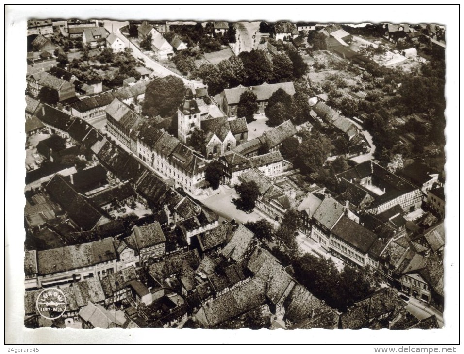 CPSM KONIGSLUTTER AM ELM (Allemagne-Basse Saxe) - Stadtkirche Mit Marktplatz - Königslutter