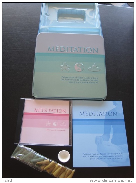 Coffret De Méditation Avec Guide, CD De Musique De Relaxation Et Accessoires - Religion &  Esoterik
