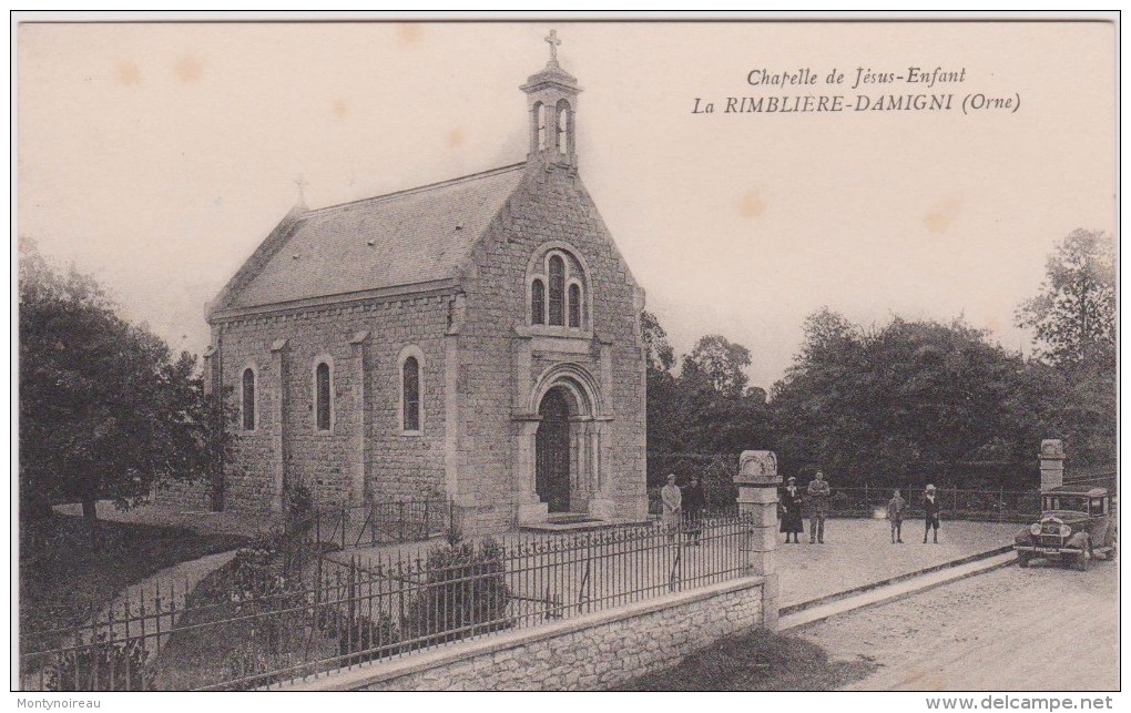 Orne :  DAMIGNY  Près  Alençon :  La  Rimblière   Chapelle  ( Prés  Maison De  Retraite Actuelle) - Damigny
