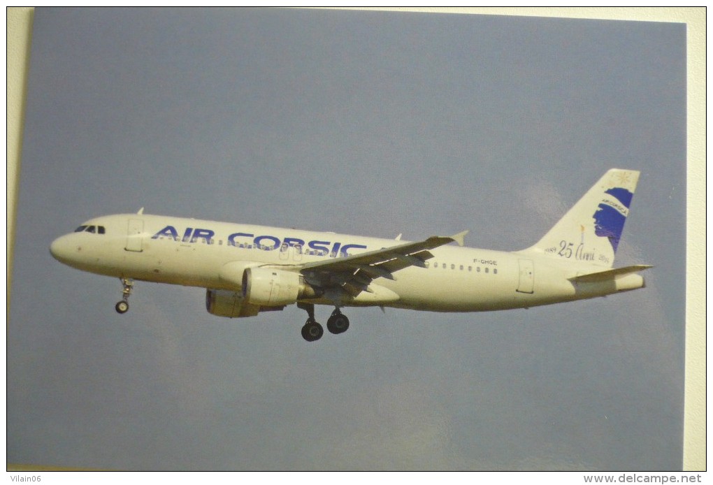 AIR CORSICA  COULEUR 25 ANNIVERSAIRES  F GHQE  ORLY 2014 - 1946-....: Moderne