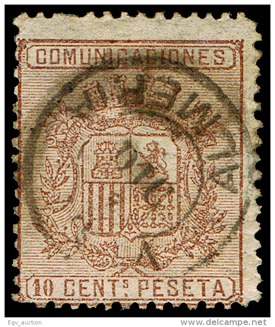 ALMERIA - EDI O 153 - FECH. T II \"VERA\ - Used Stamps
