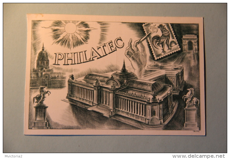 PHILATEC , PARIS, Le 16 Juin 1964 - Stamps (pictures)