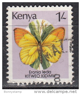 Kenya, 1988-90 - 1sh Eronia Leda - Nr.430 Usato° - Farfalle