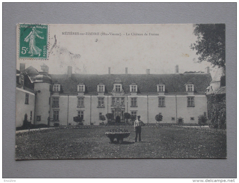 Ref4030 JU CPA De Meziere Sur Issoire (Limousin) - Le Chateau De Fraisse 1911 - Meziere Sur Issoire