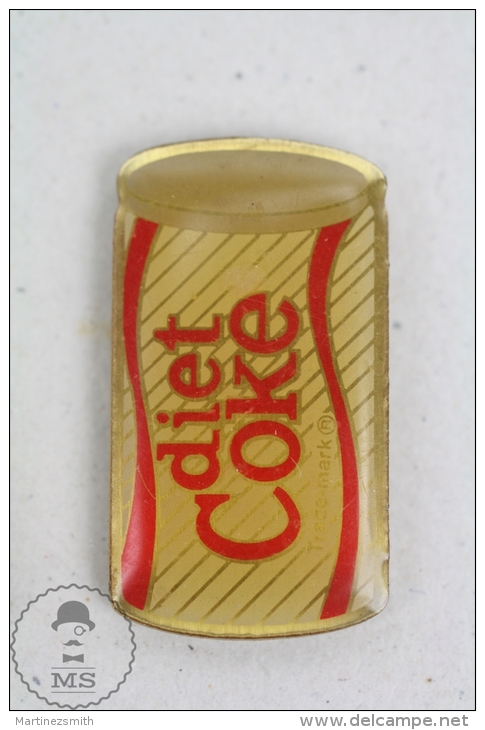 Diet Coke Tin/ Can Coca Cola Advertising - Pin Badge #PLS - Coca-Cola