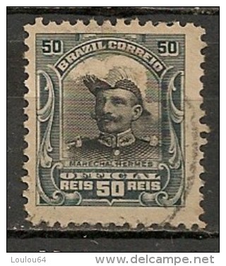 Timbres - Amérique - Brésil - 1913 - Official - 50 Reis - - Service