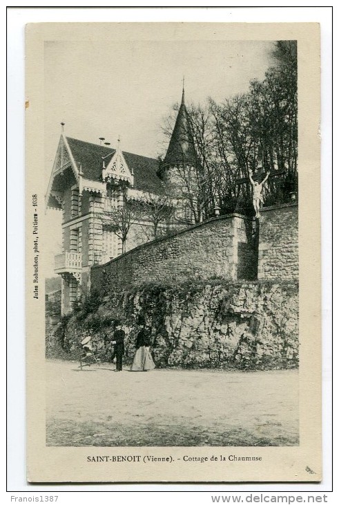 Ref 196 - SAINT-BENOIT - Cottage De La CHAUMUSE (carte Animée) - Saint Benoit