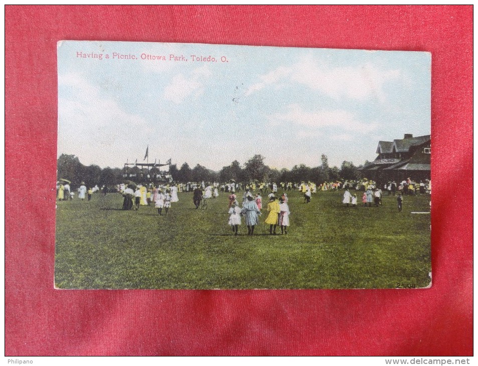 - Ohio> Toledo  Having A Picnic ---ref 1782 - Toledo