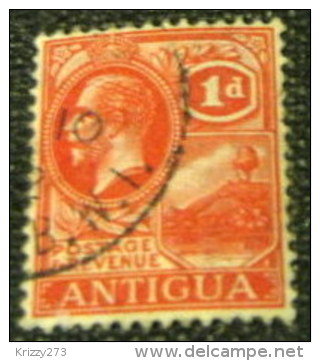 Antigua 1921 King George V 1d - Used - 1858-1960 Kronenkolonie