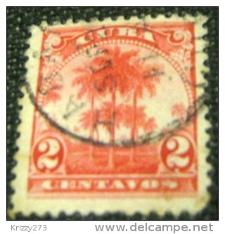 Cuba 1905 Palm 2c - Used - Oblitérés