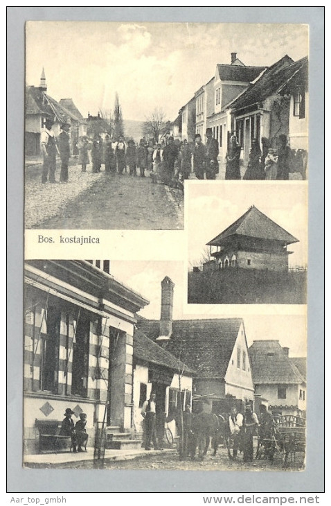 AK Kroatien Kostajnica 1917-03-26 Fotokarte G.Nikolic#2527 - Croatie