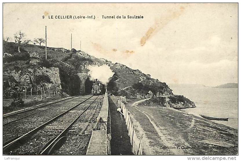 Depts Div - Loire Atlantique -ref AA250-le Cellier - Tunnel Train Ligne De Chemin De Fer -tunnel De La Saulzaie  - - Le Cellier