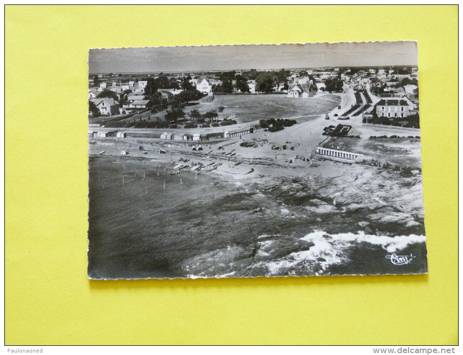 PREFAILLES    VUE AERIENNE. LA GRANDE PLAGE - Préfailles