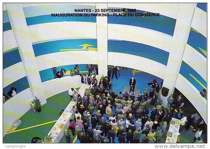 Scan 17 : Loire-Atlantique - Nantes : 23/09/1988 - Inauguration Du Parking Souterrain Place Du Commerce - Inaugurazioni