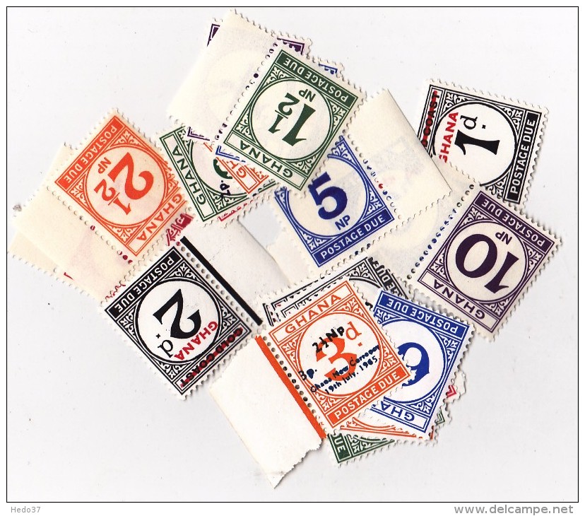 Ghana Taxe N°1/23 - Neufs ** - 23 Valeurs - Superbe - Ghana (1957-...)