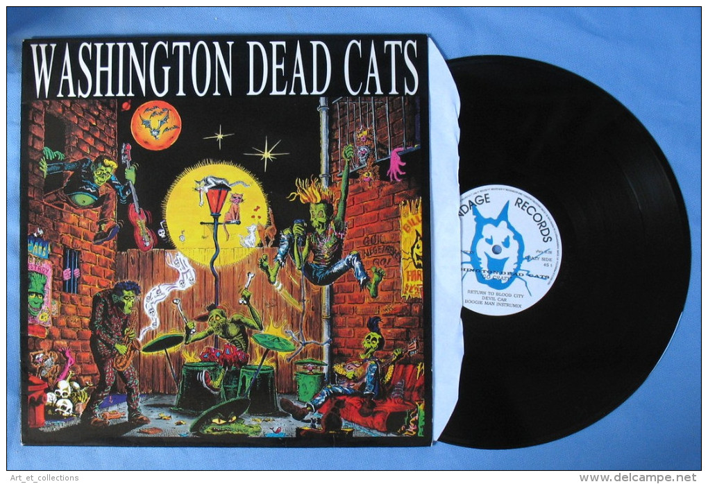 Maxi 45T Washington Dead Cats, Go Crasy - Punk