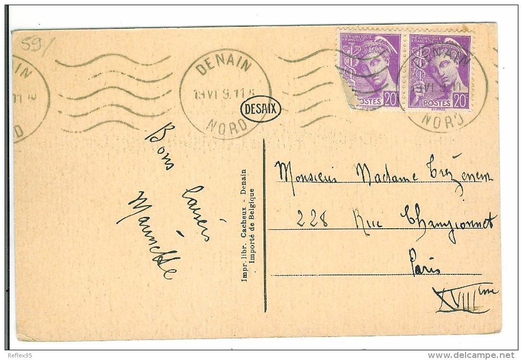 DENAIN - Monuments Aux Morts - Denain