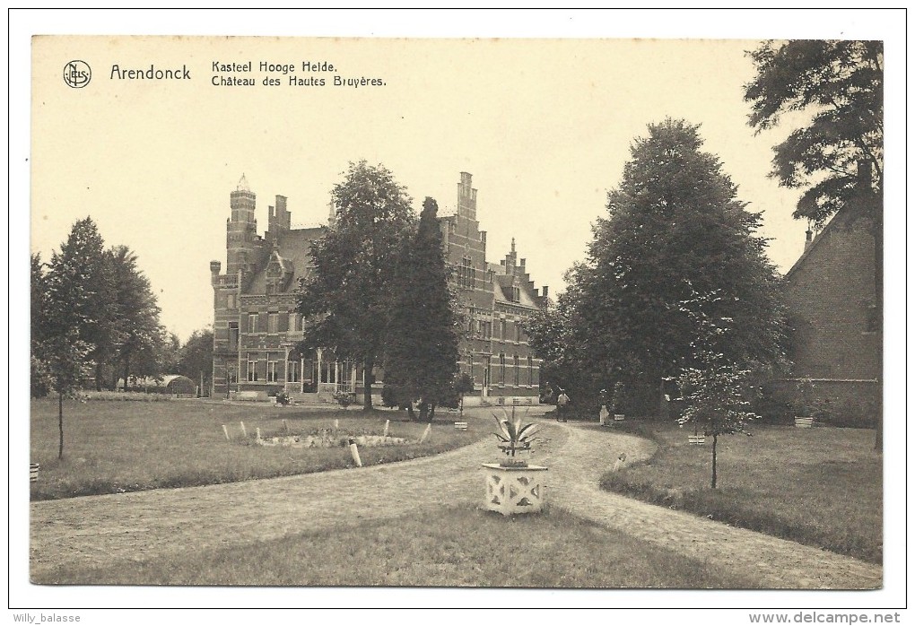 CPA - ARENDONK - ARENDONCK - Château Des Hautes Bruyères - Kasteel  // - Arendonk