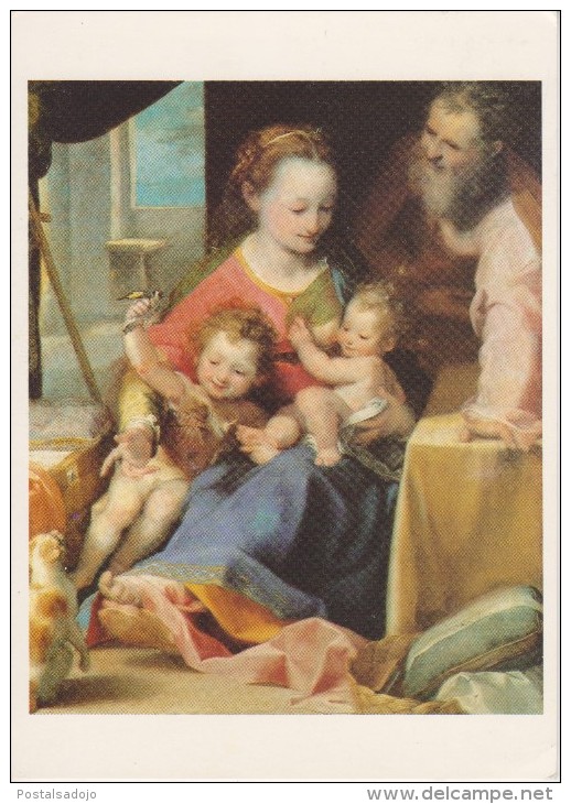 (ART326) BAROCCIO. LA MADONNA DEL GATTO - Peintures & Tableaux