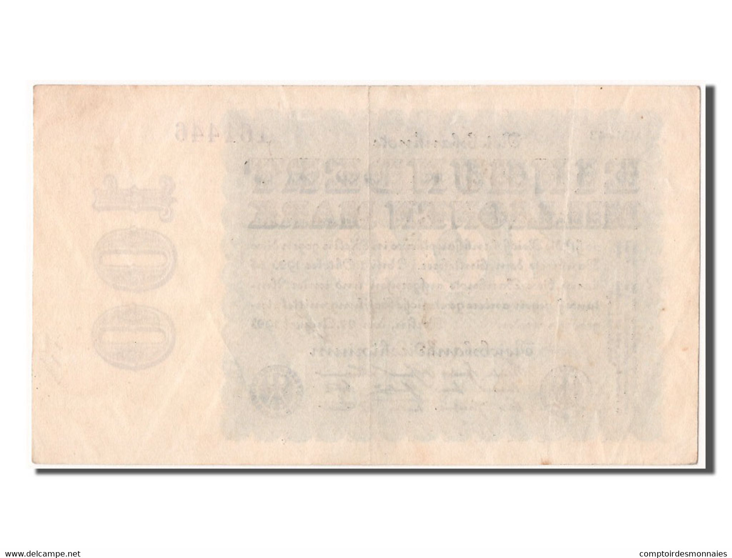 Billet, Allemagne, 100 Millionen Mark, 1923, 1923-08-22, SUP - 100 Miljoen Mark