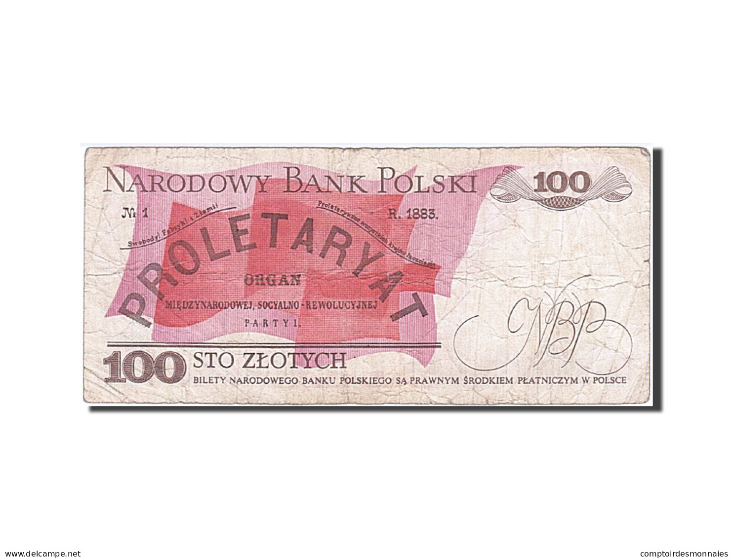 Billet, Pologne, 100 Zlotych, 1986, 1986-06-01, B+ - Polonia