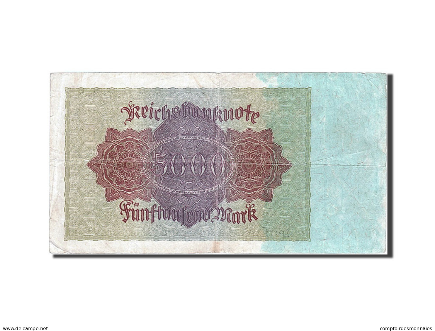 Billet, Allemagne, 5000 Mark, 1922, 1922-11-19, TTB - 5000 Mark