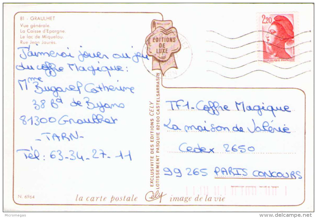 Souvenir De GRAULHET - Graulhet