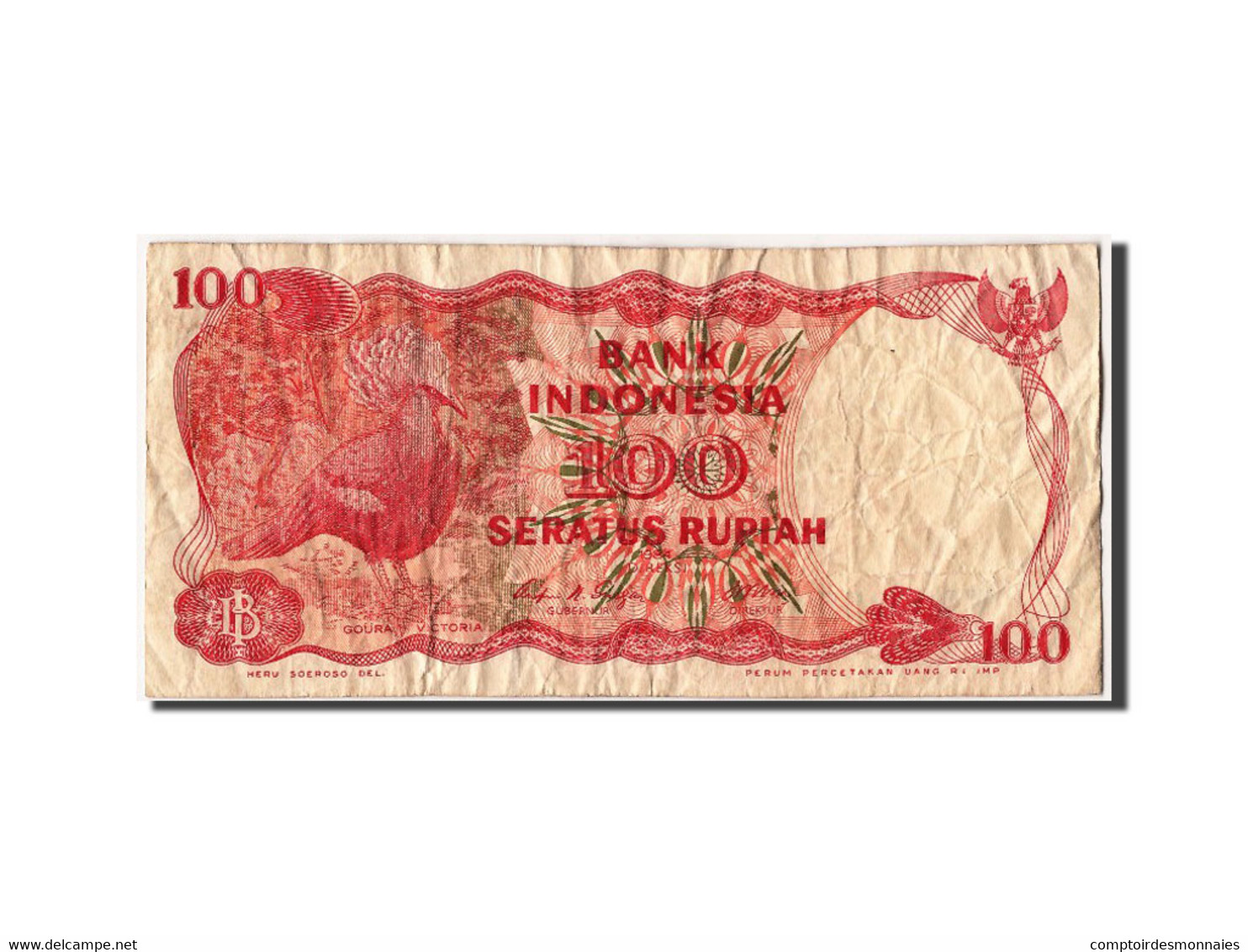 Billet, Indonésie, 100 Rupiah, 1984, TB - Indonésie