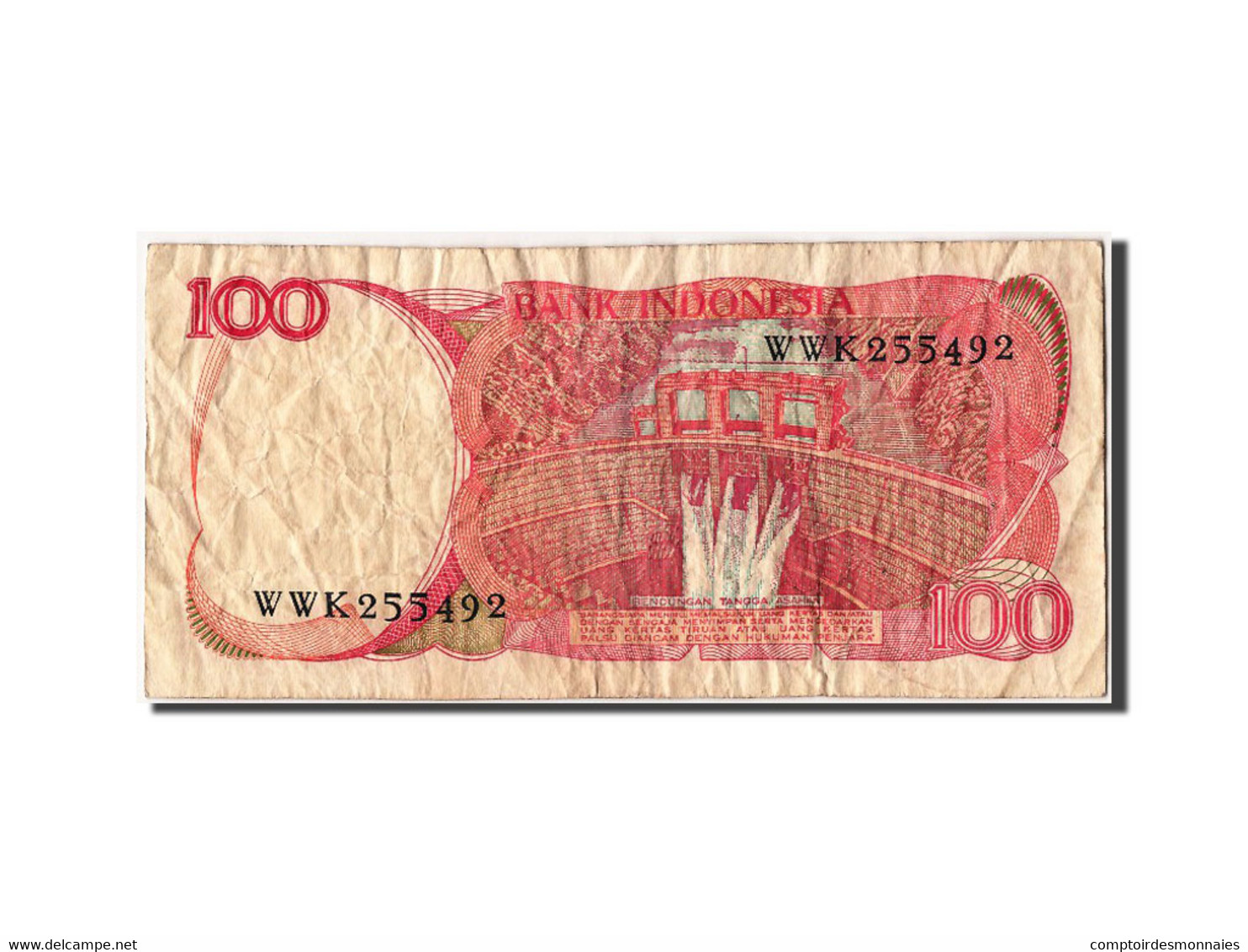 Billet, Indonésie, 100 Rupiah, 1984, TB - Indonésie