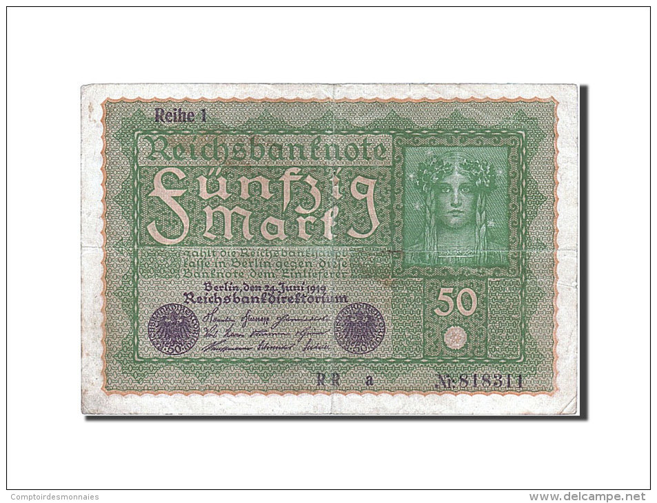 [#256876] Allemagne, 50 Mark, Type 1915-1919 - 50 Mark