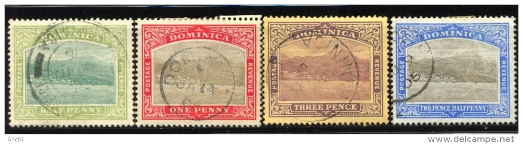 Dominica. 1903. YT 25-28. - Dominique (...-1978)