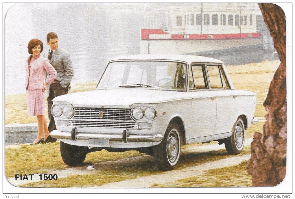 Pourquoi Une FIAT 1500? Publicité Et Caractéristiques Techniques Vers 1965. - Autos