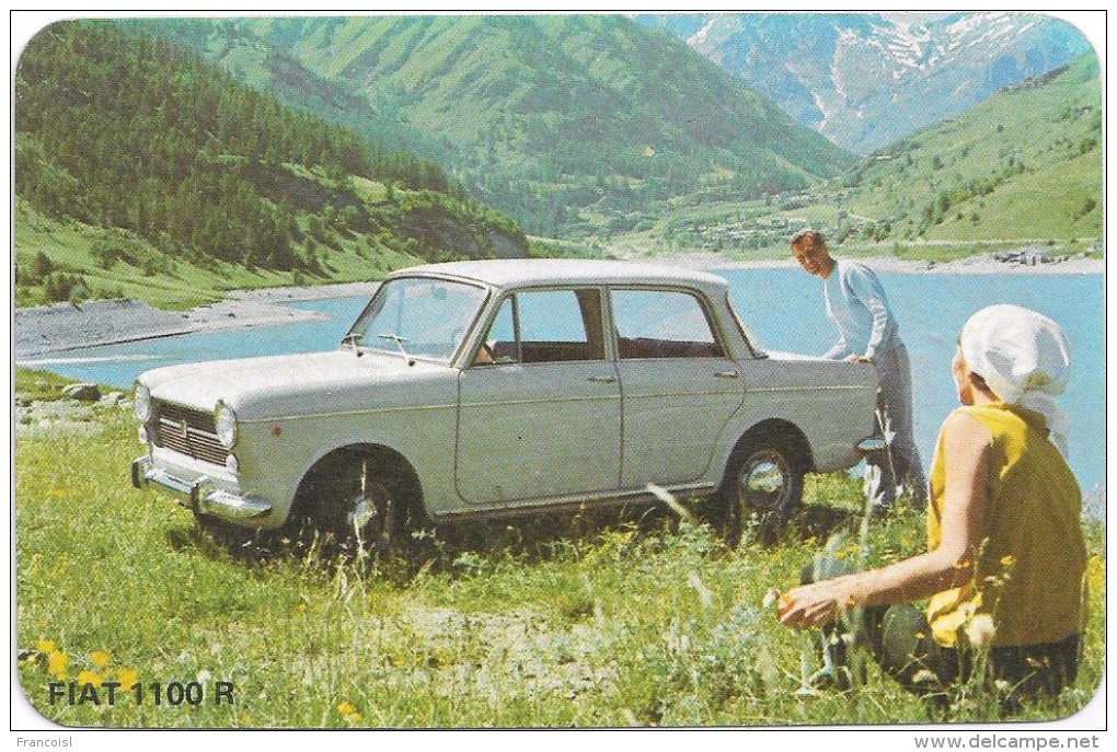 Pourquoi Une FIAT 1100R ? Publicité Et Caractéristiques Techniques Vers 1965. - Voitures