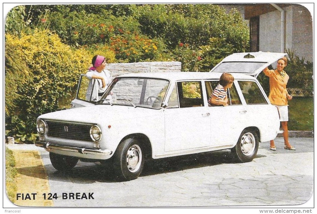 Pourquoi Une FIAT 124 Break ? Publicité Et Caractéristiques Techniques Vers 1965. - Cars