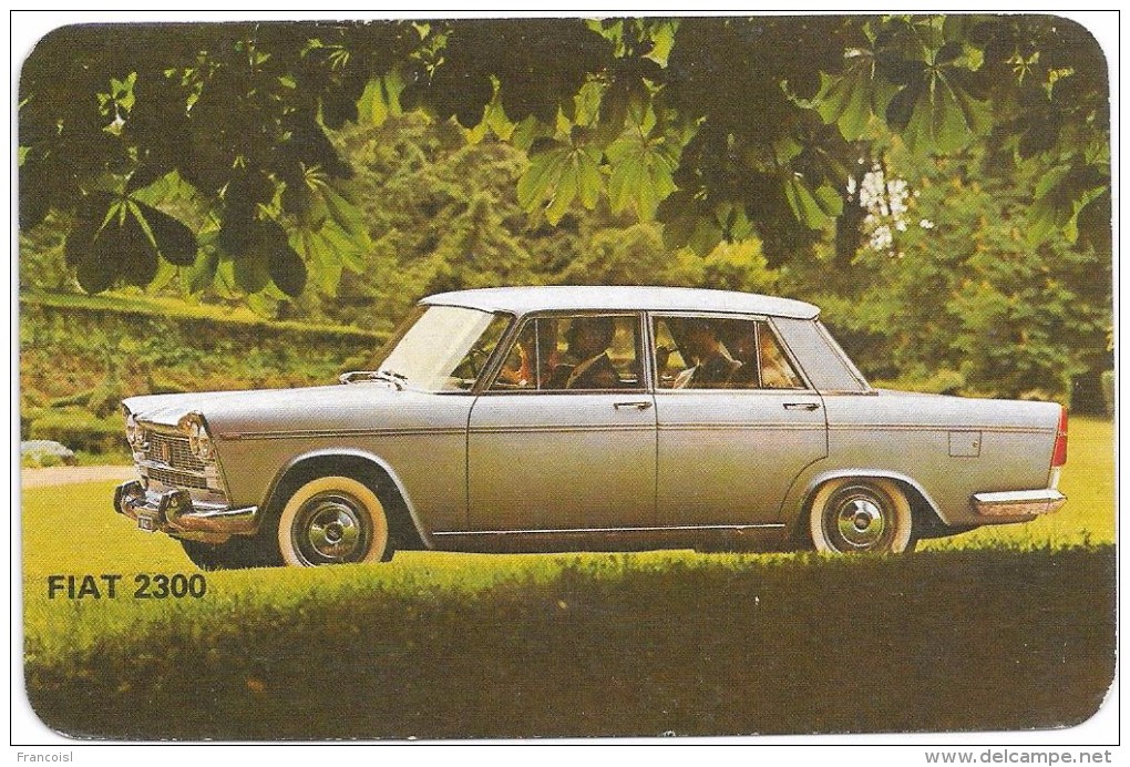 Pourquoi Une FIAT 2300 ? Publicité Et Caractéristiques Techniques Vers 1965. - Autos