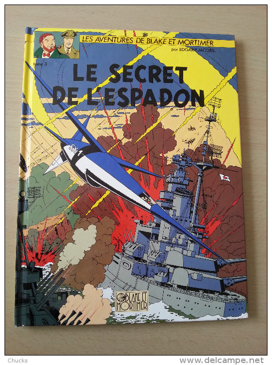 Blake Et Mortimer Le Secret De L’Espadon Tomes 1-2-3 Grand Format édition Blake & Mortimer - Blake Et Mortimer