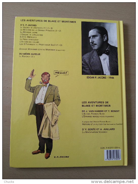 Blake Et Mortimer Le Secret De L’Espadon Tomes 1-2-3 Grand Format édition Blake & Mortimer - Blake Et Mortimer