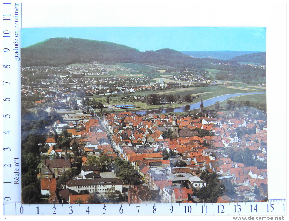 CPM - ALLEMAGNE - Basse Saxe - RINTELN A. D. Weser - Luftbild - Rinteln