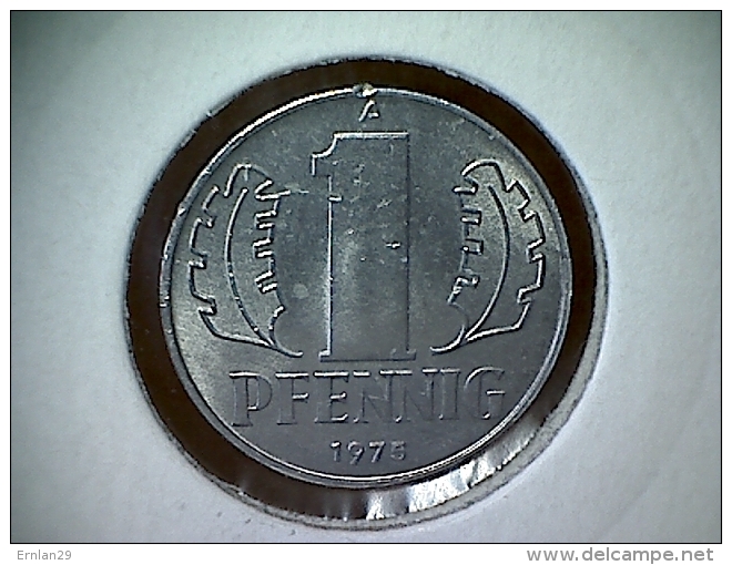 DDR 1 Pfennig 1975 A - 1 Pfennig