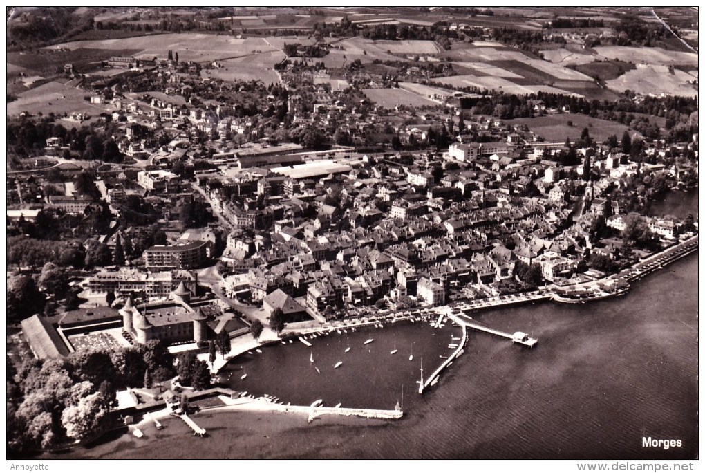 CPA - BIERE (Suisse) Canton De VAUD - Photo Aérienne - Bière