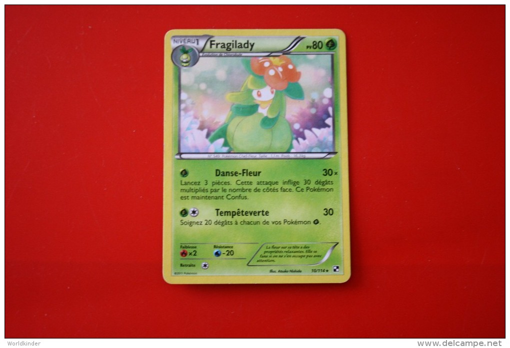 *carte Pokemon FRAGILADY 80 - Autres & Non Classés