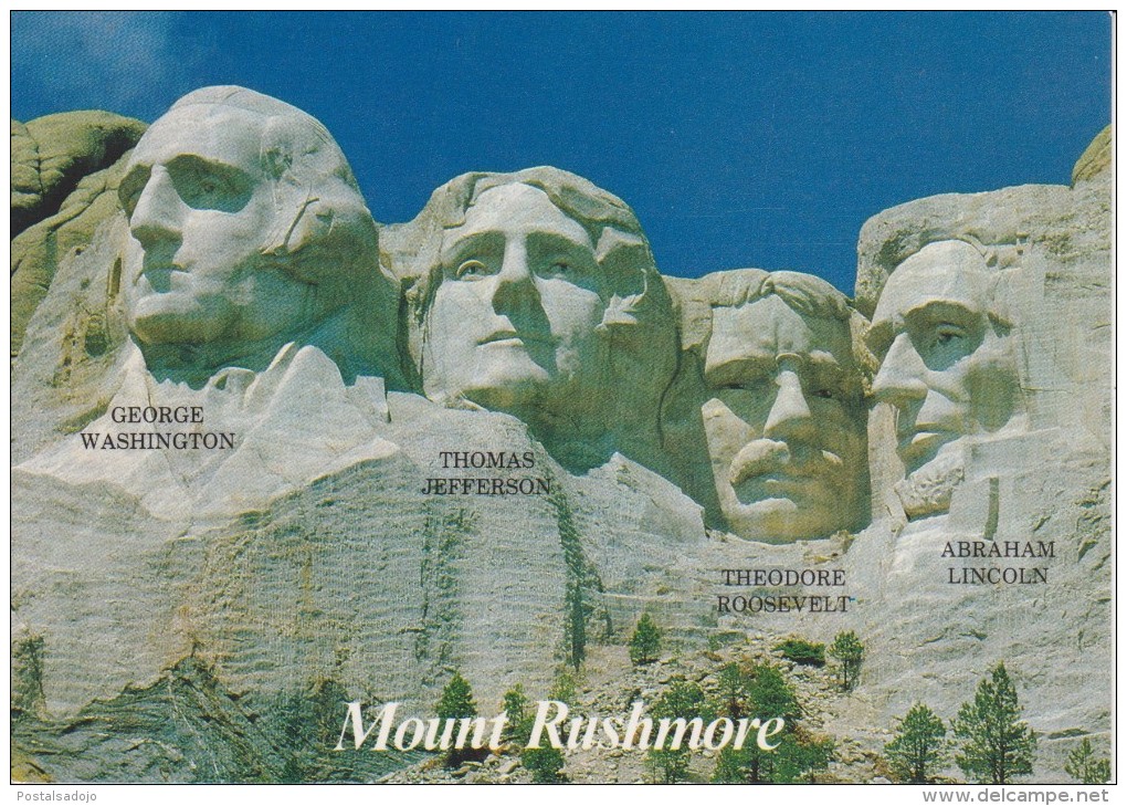 (EUA171) MOUNT RUSHMORE. FOUR PRESIDENTS - Mount Rushmore