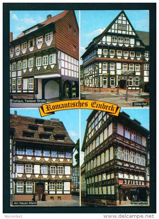 GERMANY  -  Einbeck  Multi View  Used Postcard As Scans - Einbeck