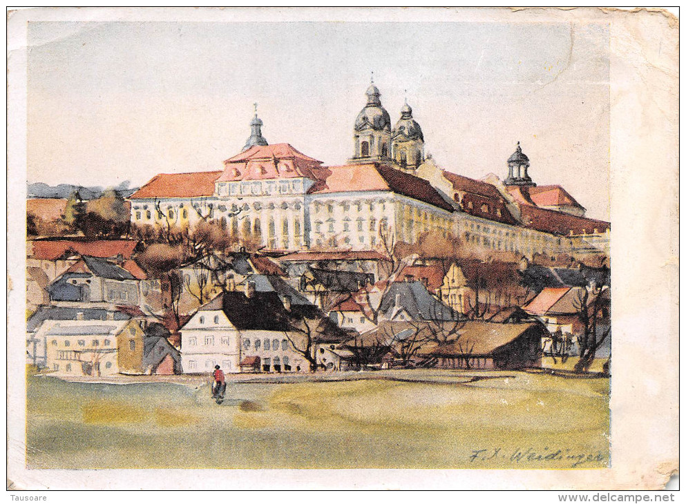 Z15968 Austria Linz Water Color Of F. Weidinger - Linz