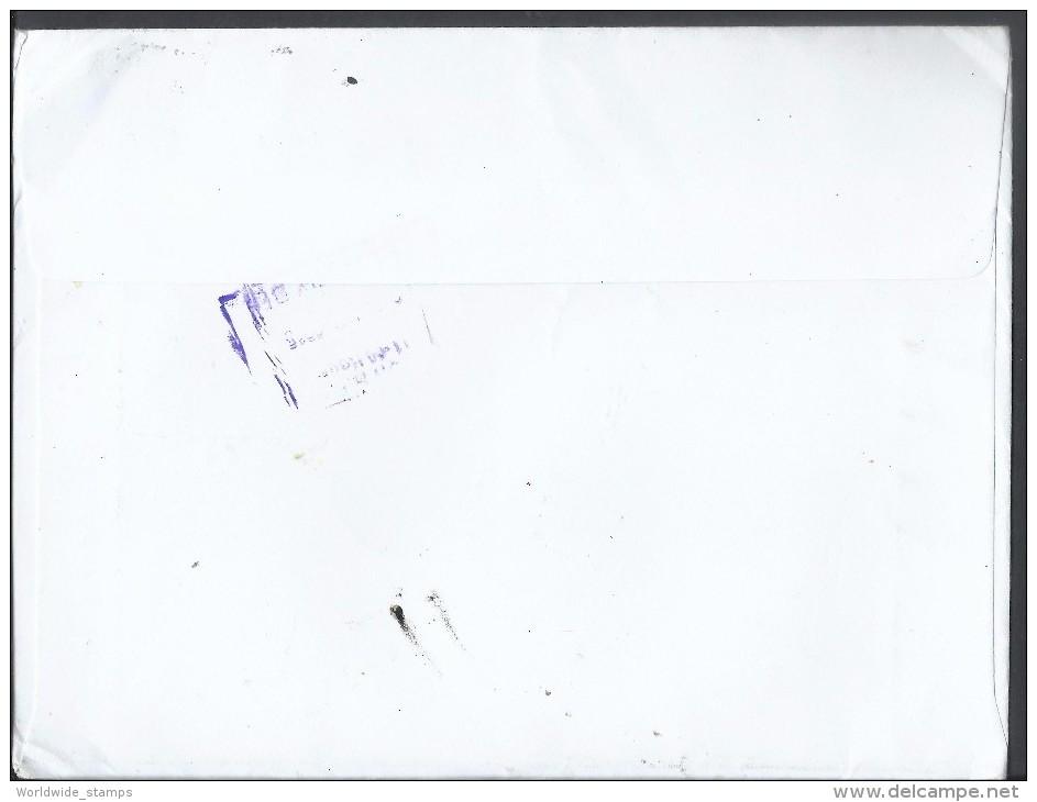 India Airmail Mahatma Gandh, Dr. B. R. Ambedkar, CV Rehman Postal History Cover Sent To Pakistan. - Poste Aérienne