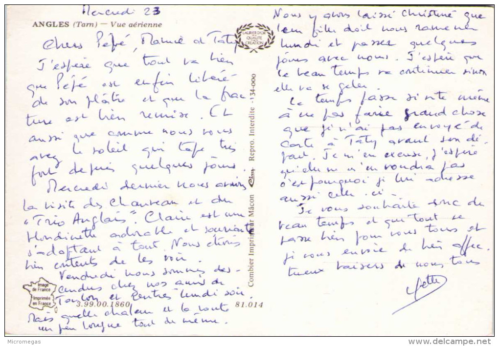 ANGLES - Vue Aérienne - Angles